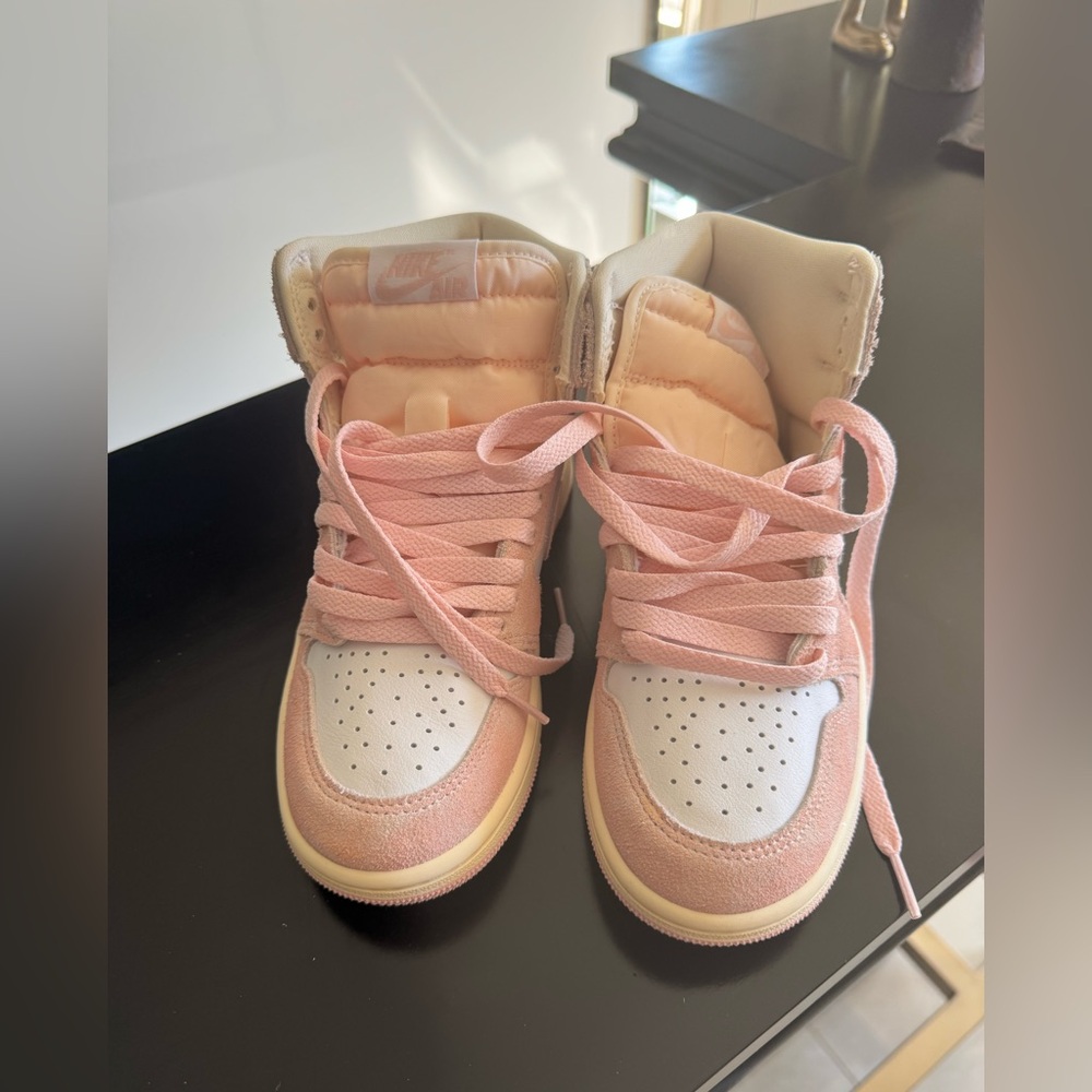 Nike Blush Pink and Cream High-Tops